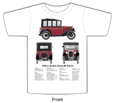 Austin Seven AF Tourer 1930-32 T-shirt Front